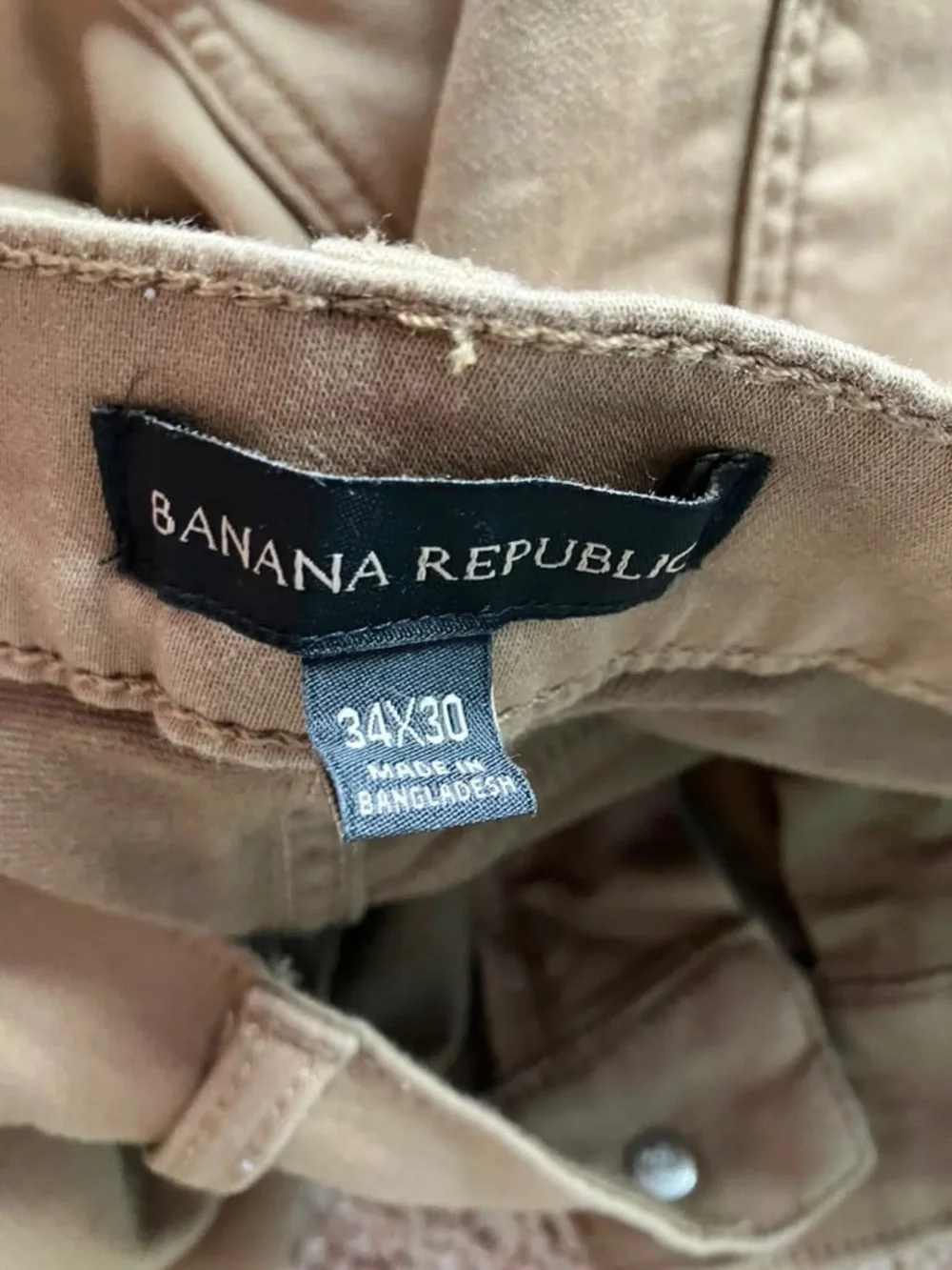 NEW Banana Republic Men's Chinos in Olive-Tan
